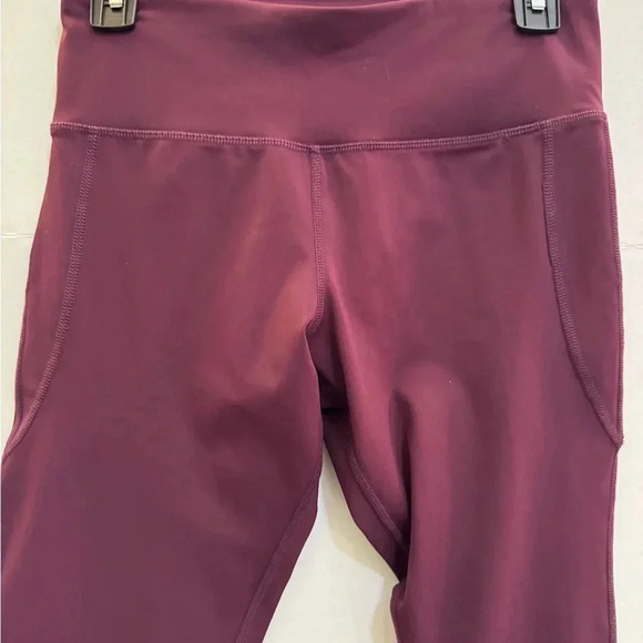 Warrior by Danica Patrick Burgundy Leggings - Picture 2 of 7